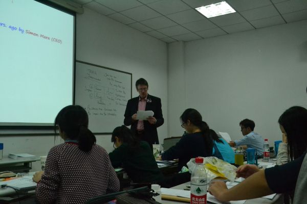 会计明日之星计划:ACCA资深专家Peter Plant应邀来我院授课