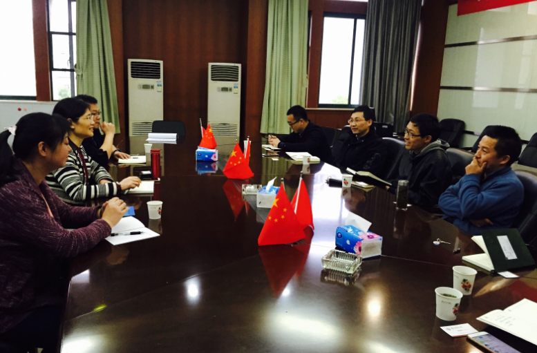 贵州财经大学银河来我院访问交流