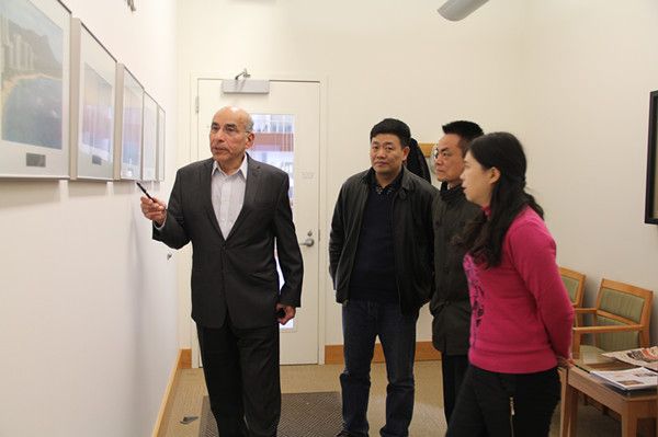 我院代表团出访美国伊利诺伊大学